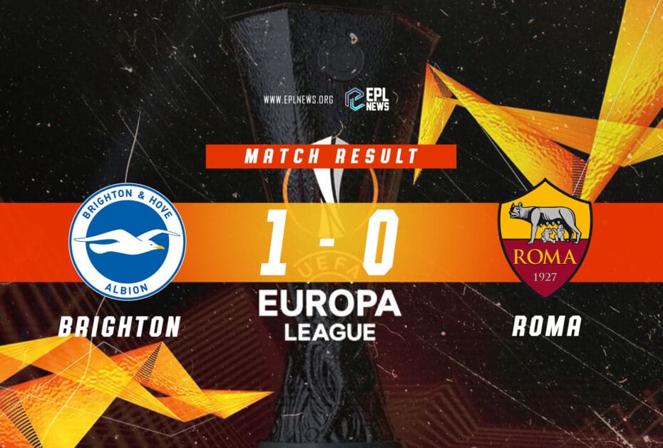 Обзор матча Лиги Европы Брайтон - Рома
